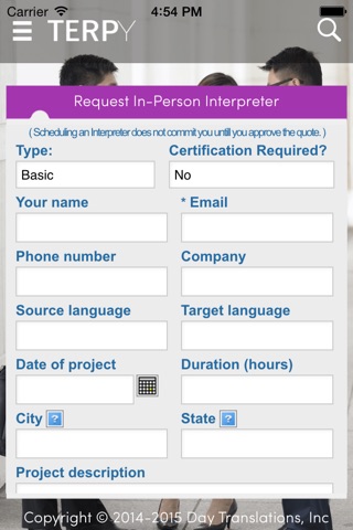 Terpy -  Certified Translation and Interpreting screenshot 4