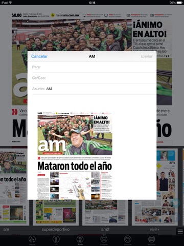 Periódico am para iPad screenshot 3