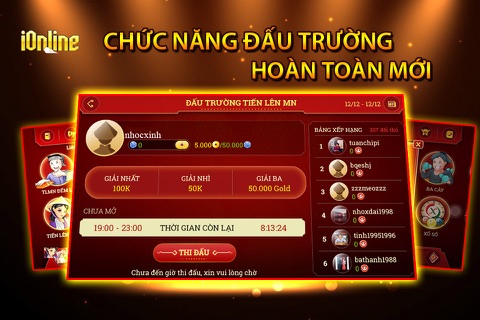 iOnline HD - Danh Bai Online (Tặng Gold) screenshot 3