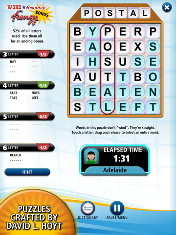 Word Winder HD screenshot 4