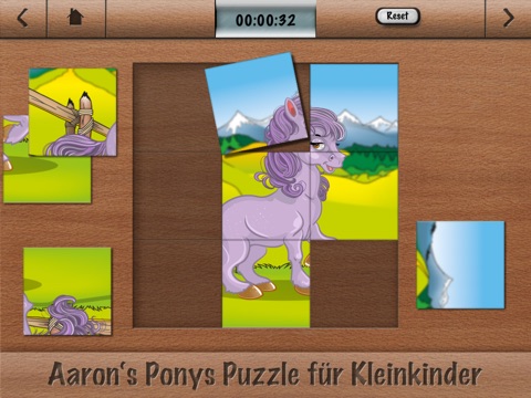 Aaron's cute ponies puzzle for toddlers screenshot 2