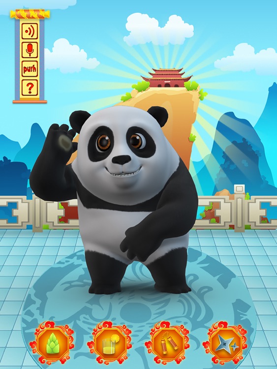 Talking Bruce the Panda for iPad screenshot-4