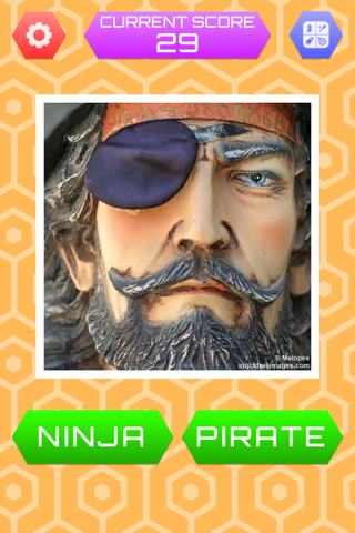 Ninja Or Pirate - Image Quiz screenshot 3