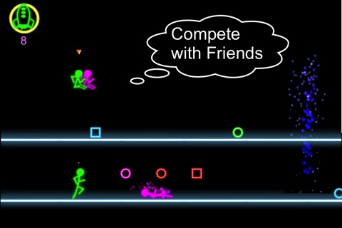 Neon Run screenshot 2