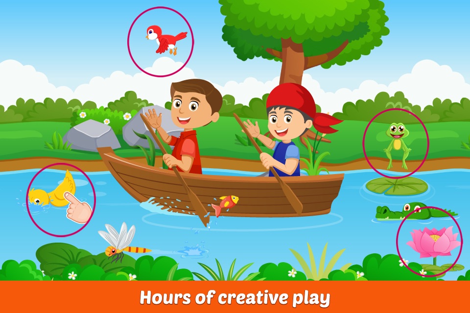 Row Your Boat - Sing Along and Interactive Playtime for Little Kids screenshot 2