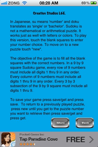 Super Sudoku Unlimited Board Free HDX+ screenshot 2