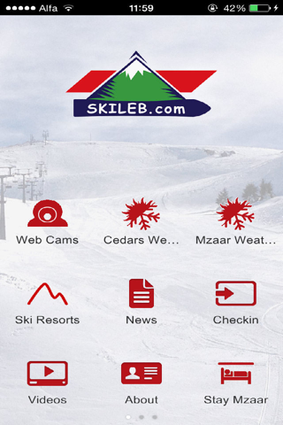 Skiing in Lebanon screenshot 3