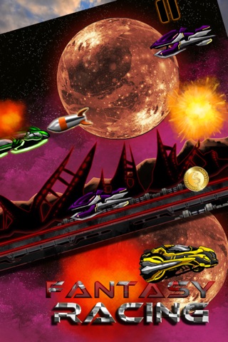 Star Hovercrafts Enterprise Free: Space Sci Fi Racing Game screenshot 2