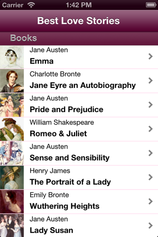 Best Love Stories (with search) screenshot 3