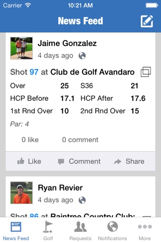 MISA Golf: GPS, Scorecard, HDC screenshot 3