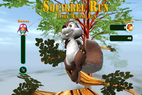 Squirrel Run - Park Racing Fun screenshot 2