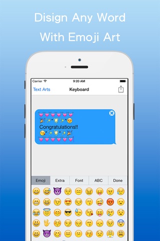 BitEmoji - Free Extra animated emojis icons & Emoticons stickers Art & Cool fonts text keyboard screenshot 4