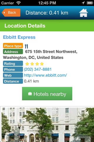 Washington D.C. guide, hotels, map, events & weather screenshot 2