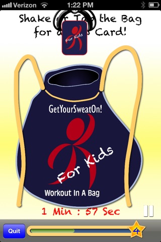 Workout In a Bag - For Kids screenshot 2