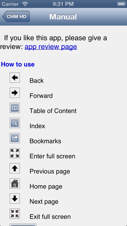 CHM HD - CHM Reader screenshot-3