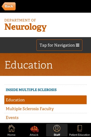 Multiple Sclerosis Attack App screenshot 3