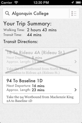 O-Transit screenshot 2