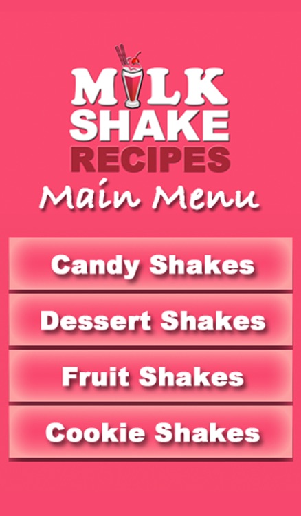 Milkshake Recipes