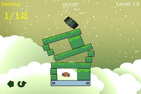 Zombie Bricks Destroyer Lite screenshot 4