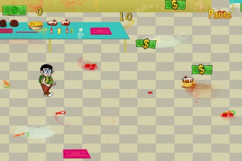 High School Food Fight - A Fun Fruit, Cake, and Candy Shooter screenshot 3