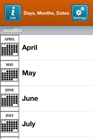 SmallTalk Days, Months, Dates screenshot 4