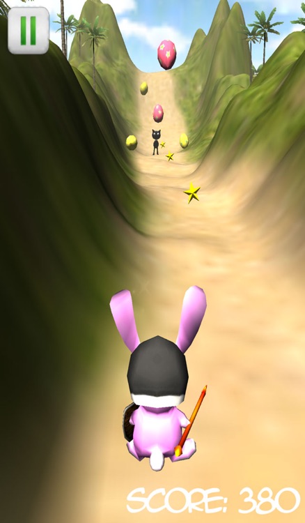 Easter Bunny Run - Egg Hunt 3D screenshot-3