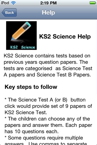 KS2 Science Tests screenshot 3