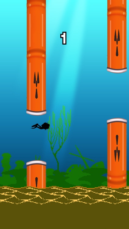 Flappy Amazon Waters HD - Top Free underwater fly game