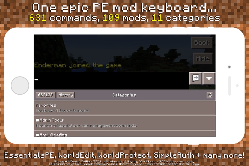 Pe Mods Custom Keyboard For Minecraft Pocket Edition Online Game Hack And Cheat Gehack Com