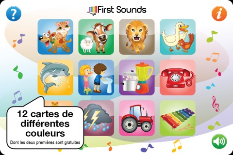 Basic Sounds - for toddlers screenshot 2