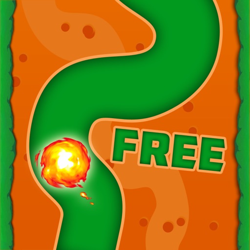 Fire Ball Adventure free - free puzzle game. Icon