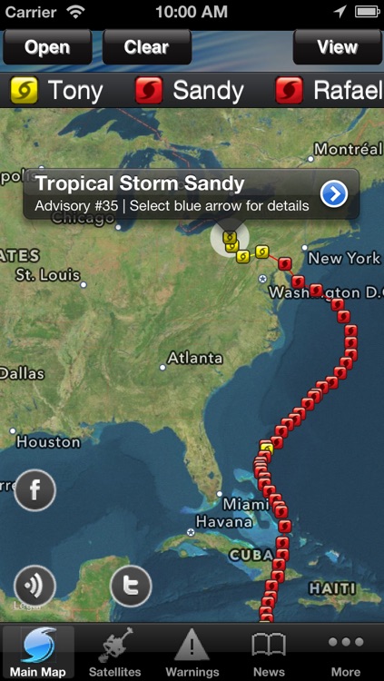 Hurricane Tracker By HurricaneSoftware.com's - iHurricane Pro