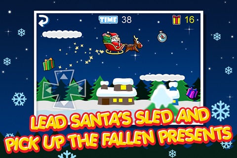 Santa Claus in Trouble ! Pro - Reindeer Sled Run For The Christmas Gift screenshot 3