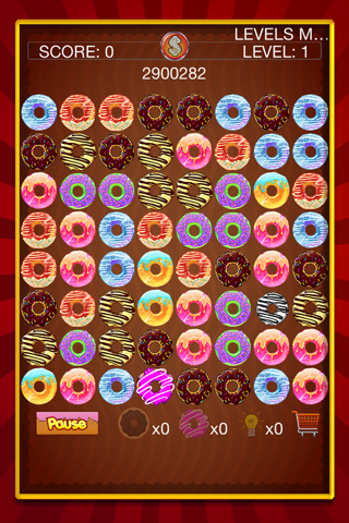 Doughnut-s Delicious :Donut-s Free-Fall Match-ed 3 Challenge screenshot 4