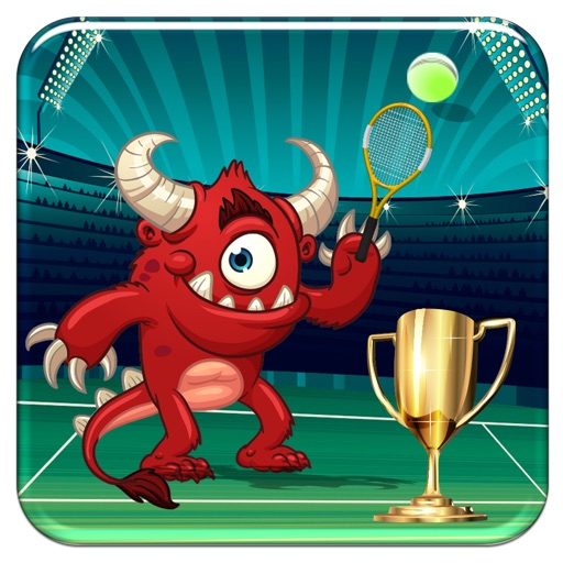 Monster Flick Tennis - A Creature Sport Arcade Game icon