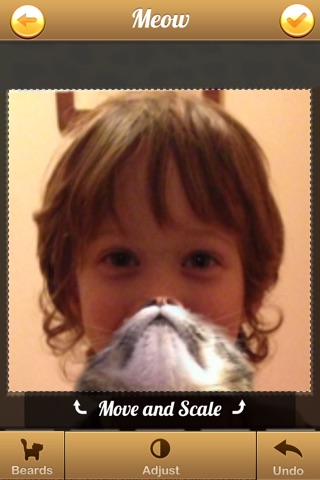 Cat Bearding - The Hilarious Face Beard Selfie App! screenshot 2