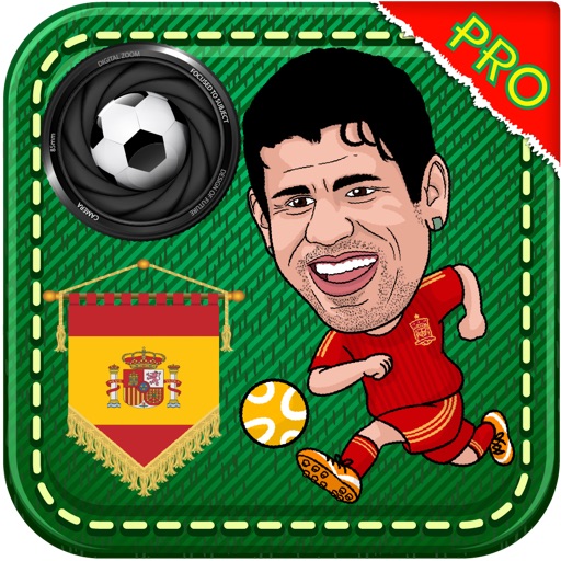 Spain Soccer Cheer 2014 - España club de fans Fútbol Cámara foto in Brasiil icon