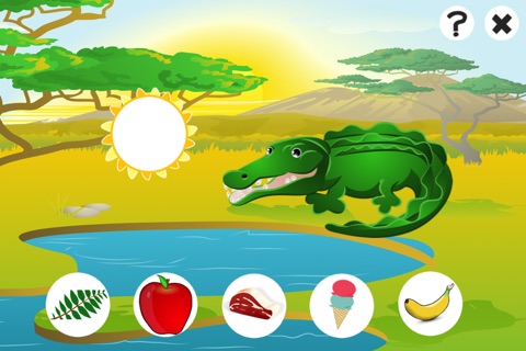 Awesome Feed-ing Happy Wild Animal-s Kid-s Game-s: Free Interactive Challenge About Good Nutrition screenshot 4