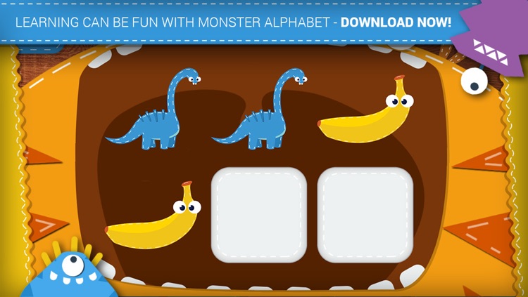 Monster Alphabet : Make Preschool Learning Fun - 8 Educational Games for Kindergarten Kids - letter tracing, coloring, reading & spelling, memory match, puzzle and quiz based on Montessori Method by ABC BABY screenshot-4