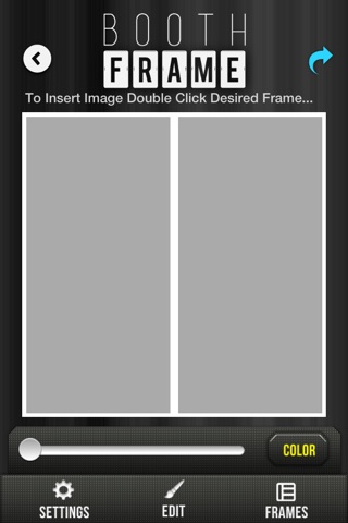 Booth Frame - for Facebook, Instagram, or Photo Library w/ Camera + Collage Editing Effects.  Fun photo frame picture photo and image creator maker. For making fun photo collages with great edit and editing features. Share your edits with friends. screenshot 4