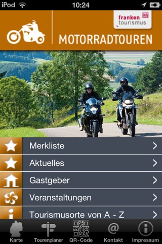 Motorrad-Touren in Franken screenshot 2