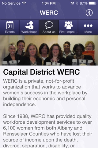 WERC screenshot 3