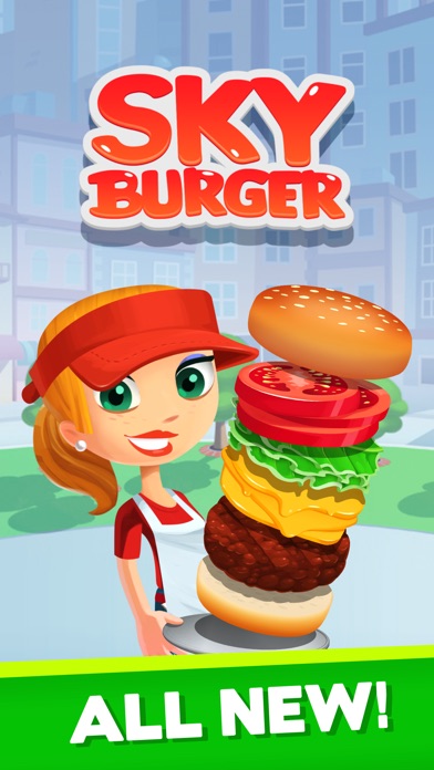 SKY BURGER - BUILD & MATCH FOOD FREE 3.0.3 IOS GAME GIẢI TRÍ SKY BURGER - BUILD & MATCH FOOD FREE 3.0.3 IOS