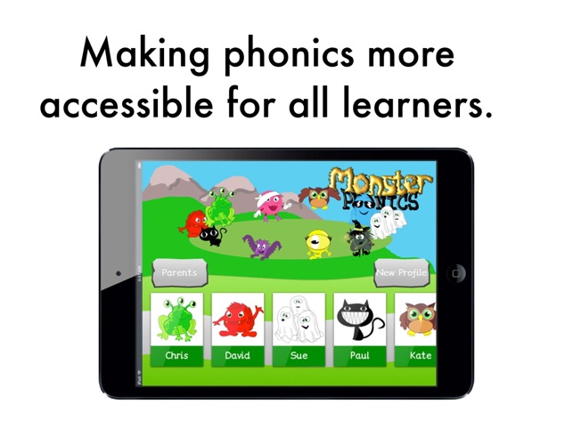 Monster Phonics Learn to Spell the First