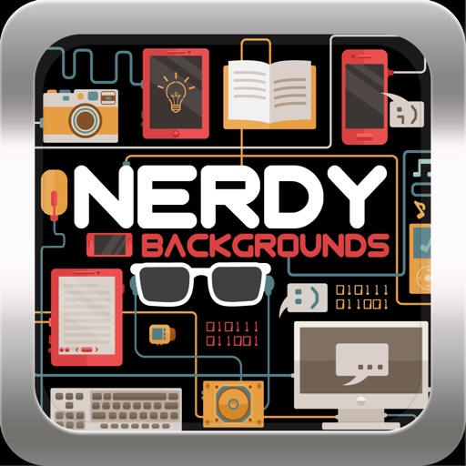 Nerdy Backgrounds - Wallpapers and Themes for Geeks and Nerds! icon