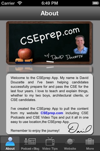 CSEprep.com App screenshot 2
