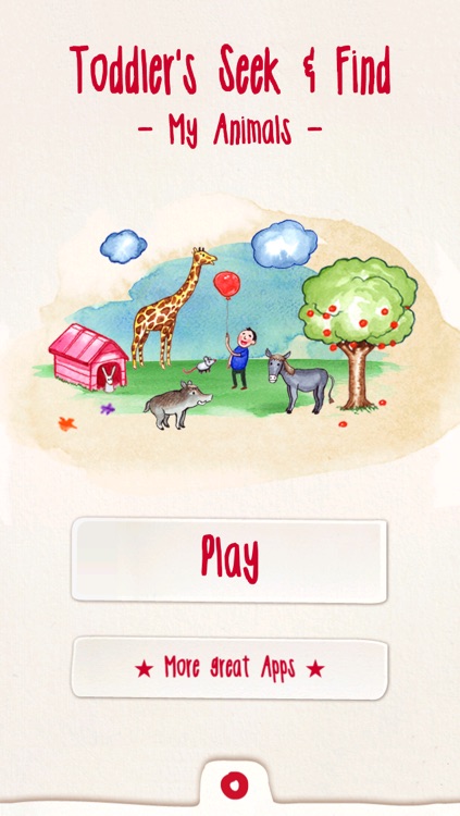 My Zoo Animals: Toddler's Seek & Find Book