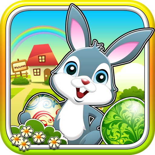 Easter Bunny Egg Hunt Run and Jump Collect them all FREE icon