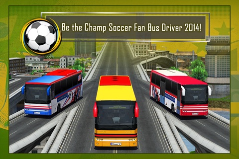 Soccer Fan Bus Driver 3D screenshot 2