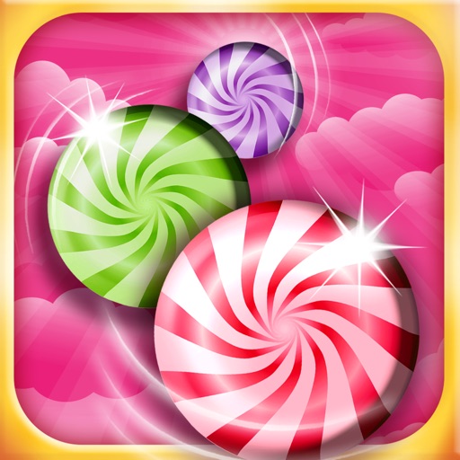 Amazing Candy Match: fun free sweet peppermint tap puzzle game challenge for girls and boys icon